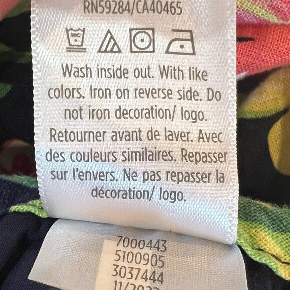 NWT $75 Gymboree Tropical Flutter Linen Dress Adult Women's XXL Aloha Tidal - Picture 12 of 16